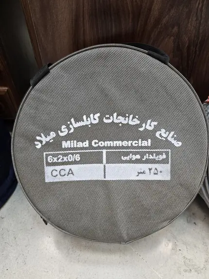 کابل 6 زوج ایفون فویلدار
