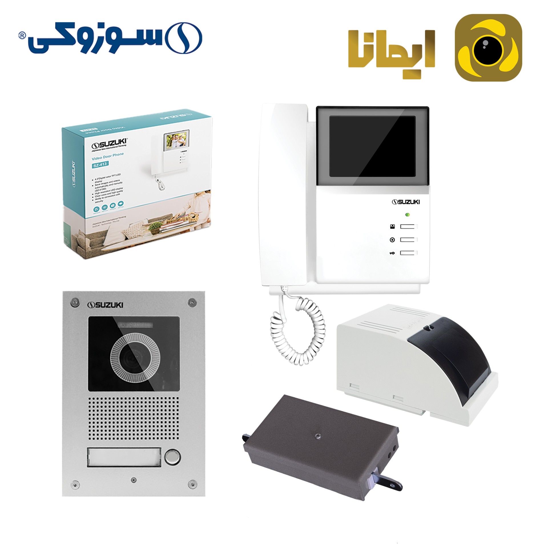 پکیج کامل آیفون سوزوکی مدل 413M