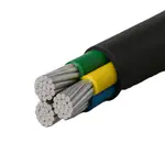 کابل آلومینیوم ۳ رشته روکش PVC (دفنی) خراسان الکتریک