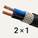 کابل افشان شیلد 1*2