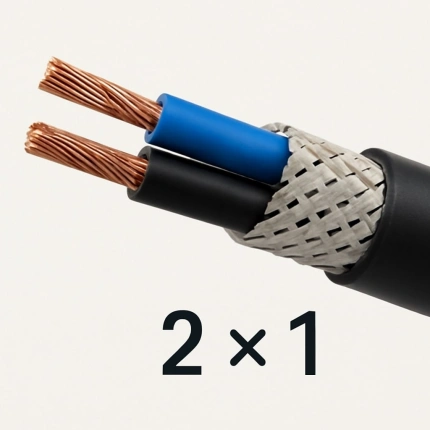 کابل افشان شیلد 1×2