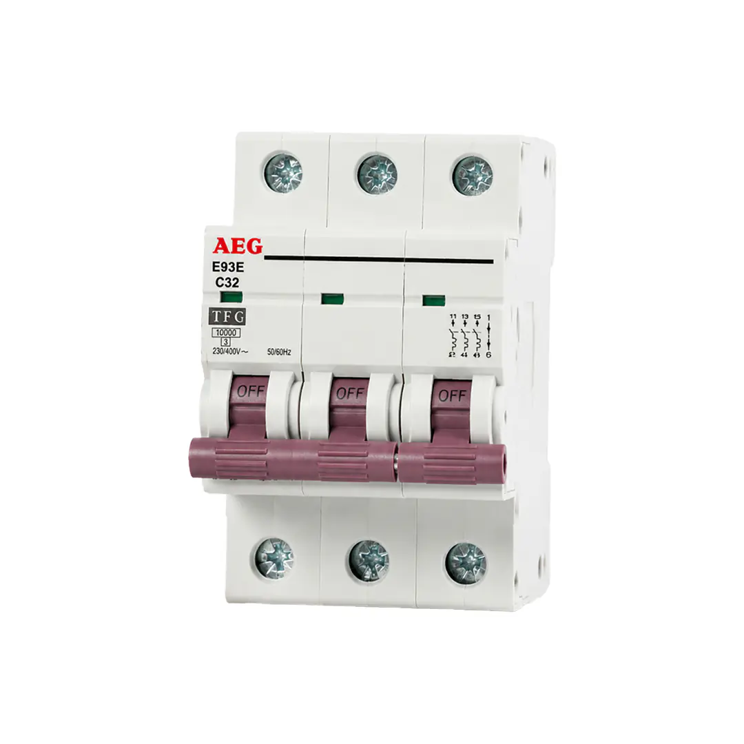 فیوز مینیاتوری و محافظ جان AEG