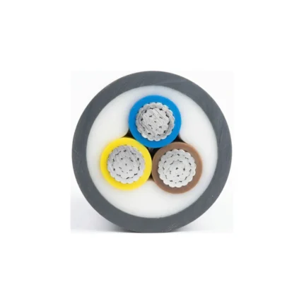کابل آلومینیوم 25×3 روکش PVC (دفنی) خراسان الکتریک