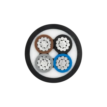 کابل آلومینیوم 35×4 روکش PVC (دفنی) خراسان الکتریک