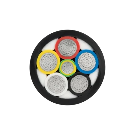 کابل آلومینیوم 35×5 روکش PVC (دفنی) خراسان الکتریک