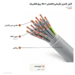 کابل کنترل (فرمان) افشان 1×16 پرتو الکتریک
