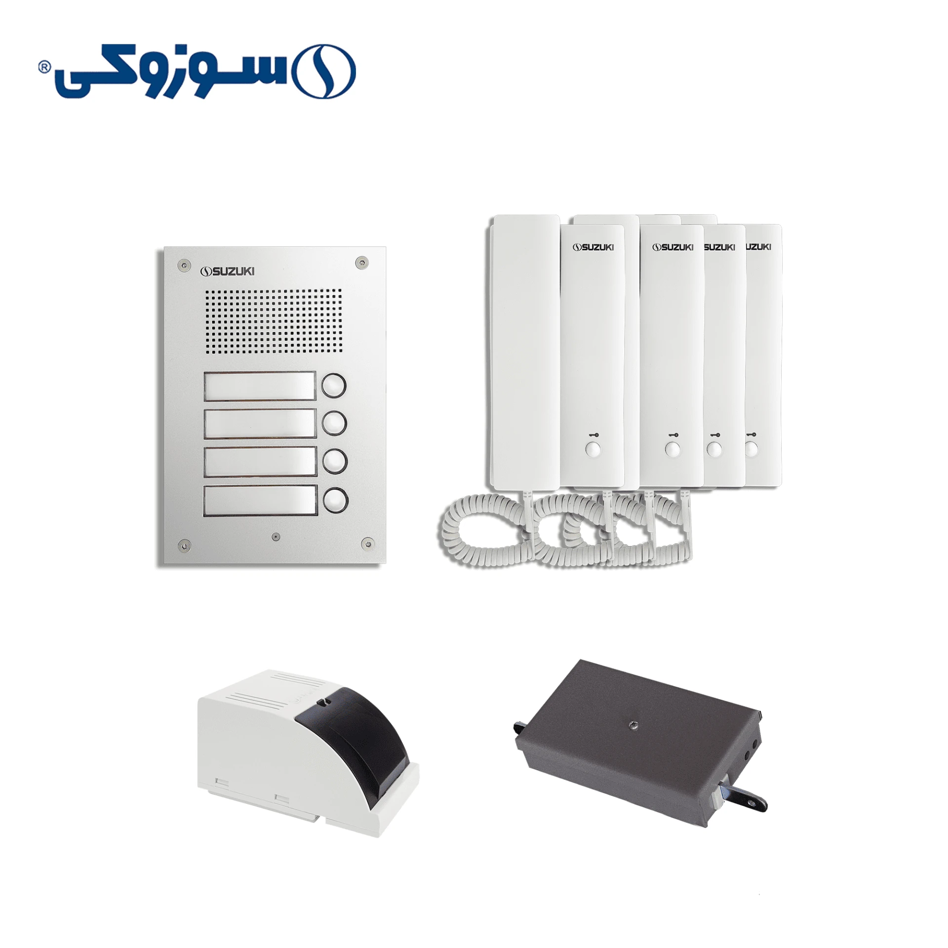 پکیج چهار واحده صوتی سوزوکی مدل ۲s